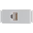 Módulo para Tomada para Transmissão de Dados RJ45 cat6 Aria Branco - 57217056 - TRAMONTINA