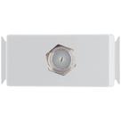 Módulo para Tomada TV/SAT Coaxial Direta Aria Branco - 57217042 - TRAMONTINA