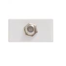 Módulo Para Tomada Tv Sat Coaxial Direta Tramontina Branco 57115/042