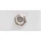 Módulo Para Tomada Tv Sat Coaxial Direta Tramontina Branco Tramontina