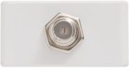 Módulo para Tomada TV SAT Coaxial Direta Tramontina Branco Módulo para Tomada TV SAT Coaxial Direta Tramontina Branco