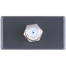 Módulo Para Tomada Tv Sat Coaxial Direta Tramontina Grafite Tramontina
