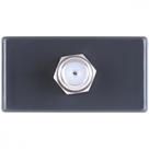 Módulo para Tomada TV SAT Coaxial Direta Tramontina Grafite
