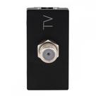 Modulo Pial Plus+ 1 Tomada Coaxial Preto - 615030Pt