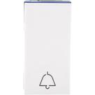 Modulo Pial Plus+ Branco 1 Campainha Borne Parafuso 611002Bc