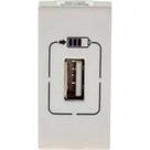Modulo Pial Plus+ Branco 1 Tomada Usb 1100Ma 615088Bc