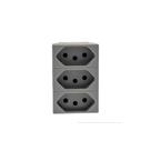 Modulo pial plus+ cinza tomada triplex 2p+t 10a 615043cz pial