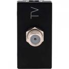 Modulo Pial Plus+ Preto 1Tomada Coaxial 615030Pt