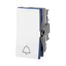 Modulo Pial Plus Pulsador Campainha Branco