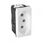 Modulo Pial Pop Branco 1 Tomada 2P+T 10A. - Lg030