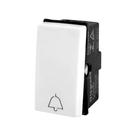 Modulo Pial Pop Branco Pulsador Pulsador 1 Tecla Campainha 2A. 250V - Lg040 Modulo Pial Pop Branco Pulsador Pulsador 1 Tecla Campainha 2A. 250V - Lg040