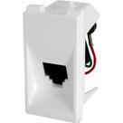 Modulo Pial Pop Branco Tomada Telefone Rj11 - Lg090 Modulo Pial Pop Branco Tomada Telefone Rj11 - Lg090