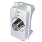 Modulo Pial Zeffia Conector Para Fio Coaxial Branco - 680157 Modulo Pial Zeffia Conector Para Fio Coaxial Branco - 680157