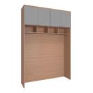 Modulo Ponte 143cm 4 Portas Setiba Plus Rimo Carvalho/Fendi