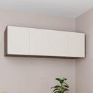 Módulo Ponte Queen para Guarda Roupa 100% Mdf 4 Portas Orion Cabecasa Madeiraoriginals Mocha/Linho