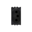 Módulo Preto de Tomada 2P+T 20A 250V - Apoio