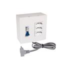 Modulo Protetor 127v 3 Tomadas Disjuntor Bipolar 10a Com Cabo CP1-08K1