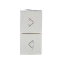 Módulo Pulsador a Reversão Pial Plus+ Legrand Branco 612017BC