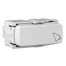 Módulo pulsador campainha 10a 250vca branco compose - weg