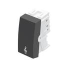 MODULO PULSADOR CAMPAINHA PRETO 16A/250V SHP - 4030 Habitat Black FAME MODULO PULSADOR CAMPAINHA PRETO 16A/250V SHP - 4030 Habitat Black FAME