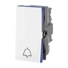 Modulo Pulsador De Campainha Pial Plus+ Legrand Branco 611012BC