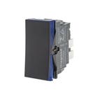 Modulo pulsador interruptor 2a 250v borne automatico 1m preto Modulo pulsador interruptor 2a 250v borne automatico 1m preto