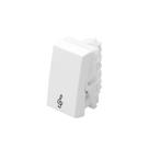 Módulo Pulsador para Campainha Fame Modulare / Evidence / Blanc+ 16A Branco