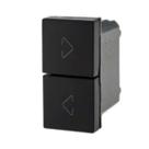 Modulo Pulsador Reversao Preto Pial Plus+ Legrand 612017PT