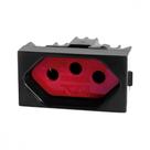 Modulo Rad Modular Preto 1804377 1T 20A Vermelho
