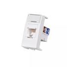 Modulo RJ45 Cat5E Ethernet Femea Sleek Modulo RJ45 Cat5E Ethernet Femea Sleek