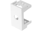 Módulo Saída de Fio Fame Modulare / Evidence / Blanc+ 2 Unidades Branco