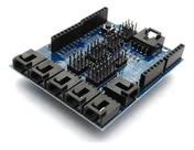 Modulo Sensor Shield V4 Arduino Uno R3 Mega Robotica V4.0