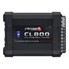 Módulo Stetsom Amplificador Combat CL800.4 800W RMS 2 Ohms 4 Canais Full Range RCA Bridge Preto Som Automotivo