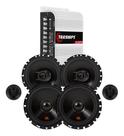 Módulo Taramps TS400x4 Fio + Kit 2 Vias 6 JBL FLEX4 62VFX55 110W + Par 6TRFX55 110W Módulo Taramps TS400x4 Fio + Kit 2 Vias 6 JBL FLEX4 62VFX55 110W + Par 6TRFX55 110W