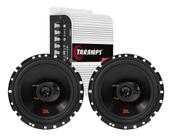 Módulo Taramps TS400x4 Fio + Par de Alto Falantes 6 JBL FLEX4 6TRFX55 - 110 Watts Rms Módulo Taramps TS400x4 Fio + Par de Alto Falantes 6 JBL FLEX4 6TRFX55 - 110 Watts Rms