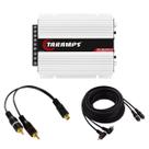 Módulo Taramps TS800x4 2 Ohms + 2 Cabos RCA 5mt + 2 Cabos Y