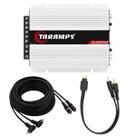 Módulo Taramps TS800x4 2 Ohms + Cabo RCA 5 Metros + Cabo Y 2 Machos / 1 Fêmea