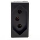 Módulo Tomada 10A 2p+T Preto Legrand 615038PT Pial Plus+