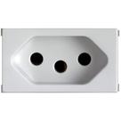 Modulo Tomada 10A 3 Pinos Soprano Siemens Ilus