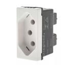 Modulo Tomada 10A Branco Borne Parafuso Pial Plus+ Legrand 615040BC