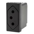 Modulo Tomada 10A Fundo Movel Pial Plus+ Legrand Preta 615041PT Modulo Tomada 10A Fundo Movel Pial Plus+ Legrand Preta 615041PT