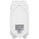 Módulo Tomada 2 Fios RJ11 Branco - RVB-1200/6 - RAVENNA Módulo Tomada 2 Fios RJ11 Branco - RVB-1200/6 - RAVENNA