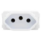 Módulo Tomada 20A Branco - RVB-1200/2 - RAVENNA