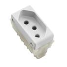 Módulo Tomada 2P+T 10A 250V Branco 57115/03