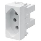 Módulo Tomada 2p+t 20a 250 Volts Elegance - 2239 - Fame Tomada 2p+t 20a-250v Elegance Fame