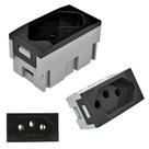 Modulo Tomada 2P+T 20A 250V 50037 Qtmov PRETO
