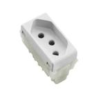 Módulo Tomada 2P+T 20A 250V Branco 57115/03 Tramontina