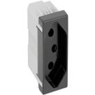 Modulo tomada 2p+t 20a 250v grafite 30427-38 simon