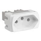 Modulo Tomada 2P+T 20A 250V Miluz S3B70350 Schneider