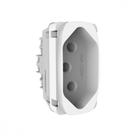 Modulo Tomada Alumbra Gracia 2Polo+Terra 20A Branco 85314 Modulo Tomada Alumbra Gracia 2Polo+Terra 20A Branco 85314